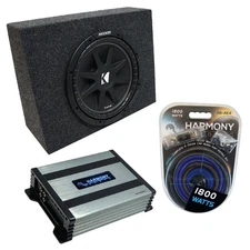 Universal Regular Standard Cab Truck Kicker Comp C10 Single 10 Sub Box HA-A400.1