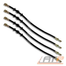 4x BREMSLEITUNG BREMSSCHLAUCH BREMSSCHLÄUCHE VORNE + HINTEN FÜR SEAT AROSA 6H