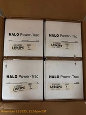 Halo - Cooper Lighting L1542PX Power Trac Light White  NEW 4 Pack