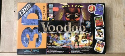 Vintage Grafikkarte Voodoo2 12mb PCI Getestet OVP