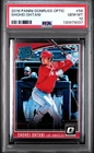 2018 PANINI DONRUSS OPTIC #56 SHOHEI OHTANI ROOKIE RC PSA 10
