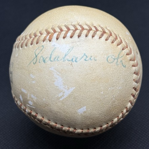 Sadaharu Oh Signed Baseball PSA/DNA LOA Yomiuri Giants HOF Japanese HR King NPB