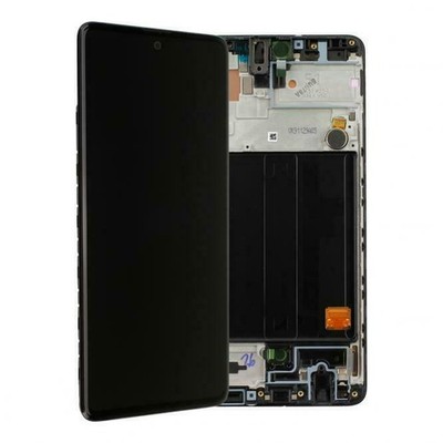 Original Samsung Galaxy A51 A515F AMOLED Display Touchscreen Schwarz