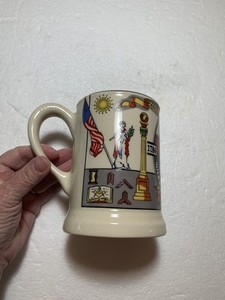 200th Anniversary Grand Lodge of Georgia Stein 1786-1986 Limited Edition #1285