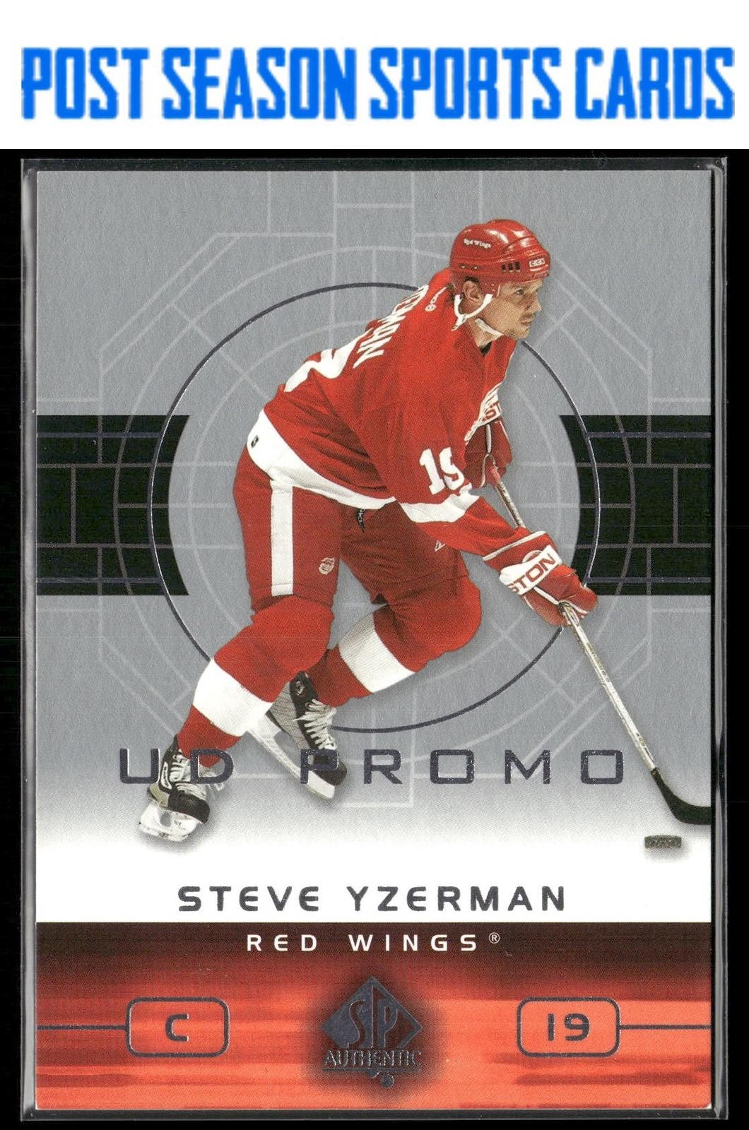 2002-03 SP Authentic Steve Yzerman #36 UD Promos