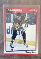 1991-92 Score Canadian - Mario Lemieux #200 Bilingual