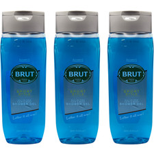 Brut Sport Style All-In-One Hair & Body Shower Gel 500ml - 3 Pack 7.73 per litre