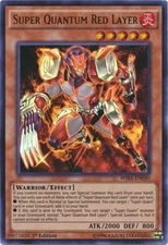 Yugioh! LP Super Quantum Red Layer - WIRA-EN030 - Ultra Rare - 1st Edition Light