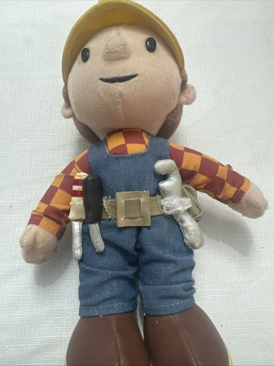 VINTAGE 2001: GRANDE peluche plush 75 cm / 30 in. BOB LE BRICOLEUR / THE BUILDER EUR 47,41 - FR