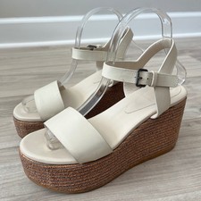 Brunello Cucinelli Monili Trim Wedge Sandals ...