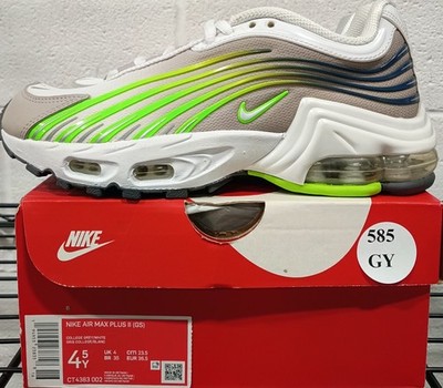Big Kid's Nike Air Max Plus II College Grey/White (GS) (CT4383 002) - 4.5