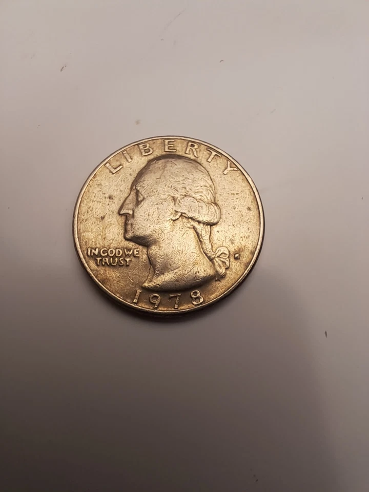 1978 Quarter- Filled In Blotted Mint Mark! Free Shipping! - Image 2 of 4