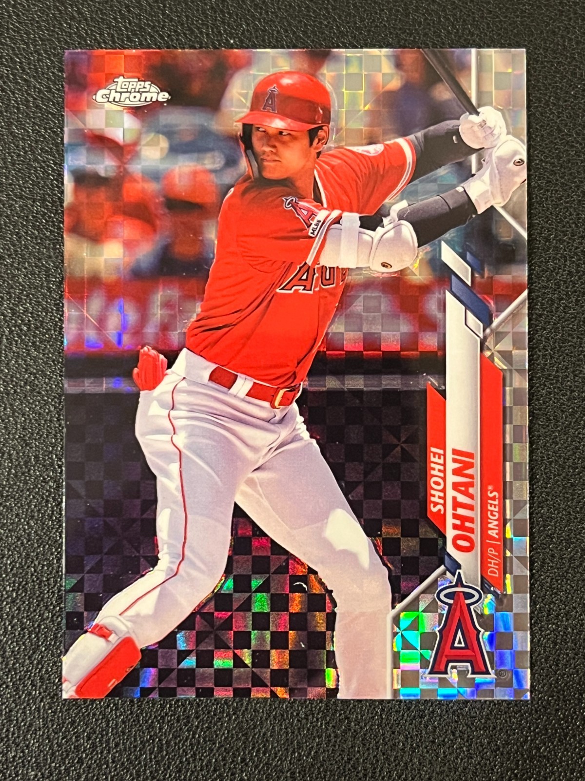 Shohei Ohtani 2020 Topps Chrome X-Fractor Angels Dodgers 21
