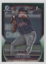 2023 Bowman Draft Chrome Green Grass Refractor 91/99 Cade Kuehler #BDC-21 14mx