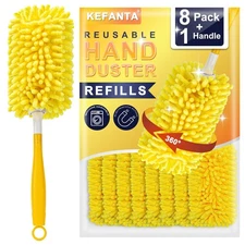 KeFanta Reusable Duster Refill for Swiffer, 360° Heavy Duty Duster Refills