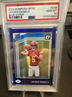 2024 Panini Donruss Optic #248 Blue Hyper Prizm RC Jayden Daniels PSA 10 (15)