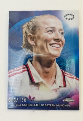 2024-25 Topps Chrome Uefa Women's Champions League - Vibe Lea Schuller #VB-29...