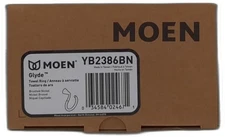 Moen Yb2386bn Glyde Towel Ring, Brushed Nickel