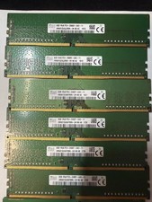 Lot of 10 Mixed 8GB DDR4 Memory Modules RAM 80GB Total Samsung SK hynix Micron C