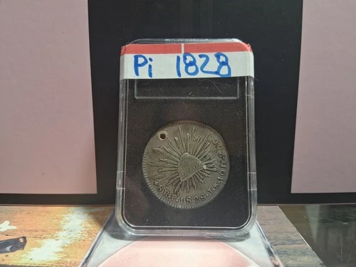 1828 Mexico 8 Reales — photo from the most recent tracked eBay sale
