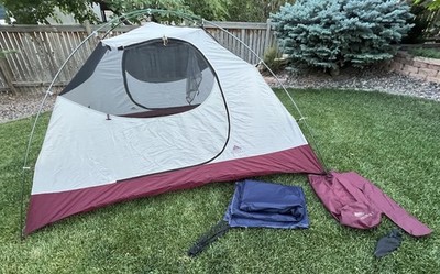 Kelty Gunnison 3.1 Camping Tent w/ Footprint - NO Rainfly