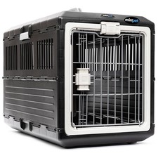 Mirapet Pet Carrier, Collapsible Portable Kennel for Medium, 26" Open Box
