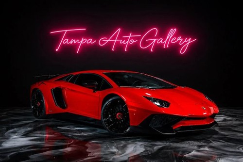 2016 Lamborghini Aventador LP 750-4 Superveloce Coupe 2D