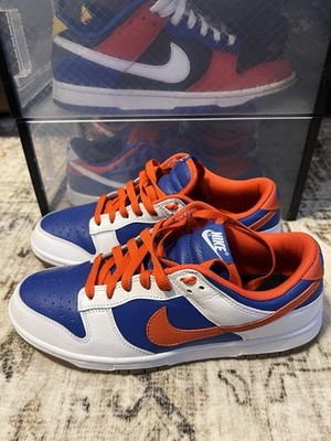 NIKE ID Dunk Low Florida Gators White/blue/orange Size 8
