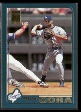2001 Topps Alex Cora 581 Los Angeles Dodgers