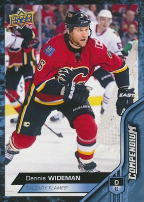 2016-17 Upper Deck Compendium Blue #46 DENNIS WIDEMAN - Calgary Flames
