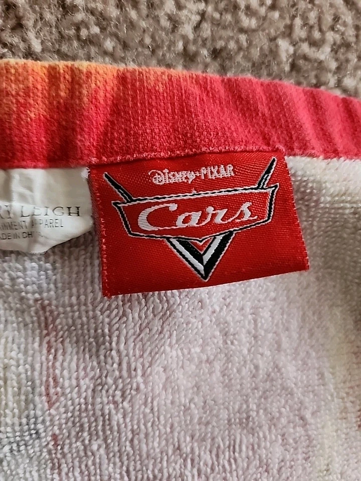 Винтажное полотенце дебютанта Disney Pixar Cars Lightning Mcqueen Hotshot - Изображение 4 из 4