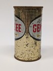 GENESEE LIGHT LAGER FLAT TOP BEER CAN, EMPTY, 1950's, good metallics — photo 2