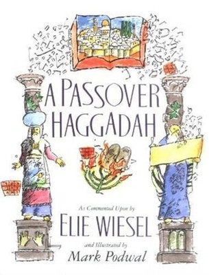 A Passover Haggadah by Wiesel (English) Paperback Book