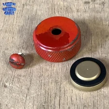 Coleman 200A Lantern Filler Cap New Gasket Insert Late 1963/1969 Red ~Low Budget