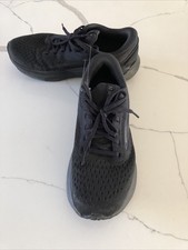 Women  s Brooks Adrenaline GTS 24 Triple Black Running Walking Shoes Sz 9