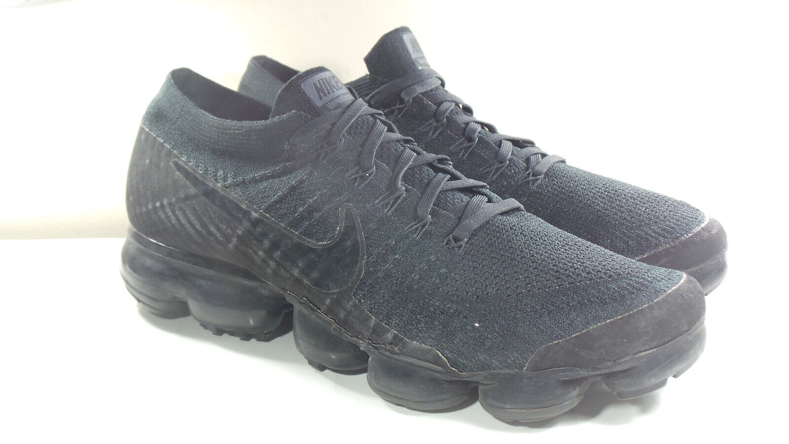 Size 10 - Nike Air VaporMax Triple Black 2.0 2017 for sale online