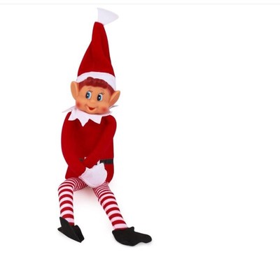 Weihnachtselfe benimmt sich schlecht Plüschtier | Elfette Neuheit lang biegsam freches Mädchen