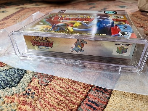 Pokemon Stadium 2 FOIL N64 Nintendo 64 2000 GRADED WATA 9.0 CGC VGA Must SEE! - Picture 6 of 6