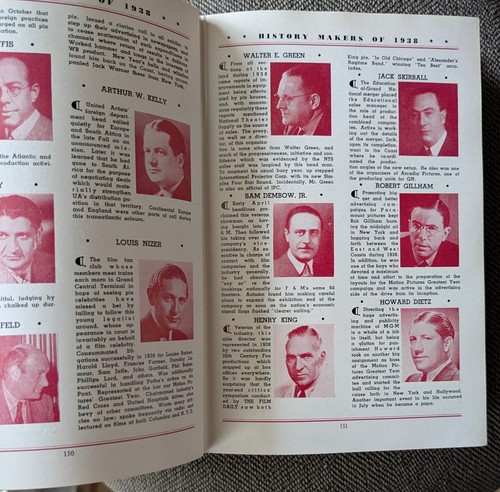 1939 Film Daily Year Book of Motion Pictures Zauberer von Oz Hitchcock Cary Grant - Bild 12 von 18