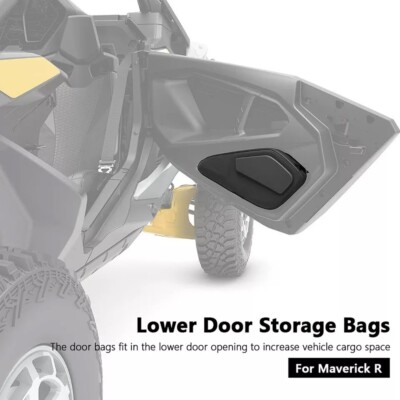 New Lower Door Bags Fits For Can-am Maverick R Driver And