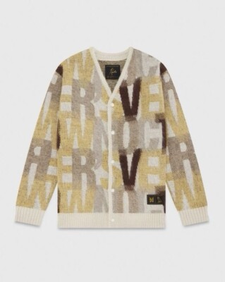 トップス NEEDLES x OVO MOHAIR CARDIGAN Needles x OVO - Mohair Cardigan - Ivory - OCTOBER'S VERY OWN | eBay