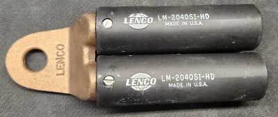 Lenco LM-2040SI-HD Cable Lugs Straight Insulated Heavy Duty Cast Copper Alloy