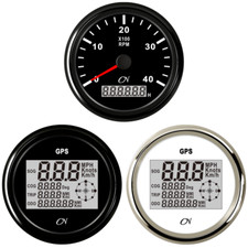 CN Anzeigeinstrumente Serie 96mm Boot GPS Tachometer Sumlog Drehzahlmesser Yacht