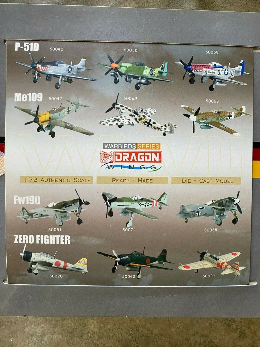 Dragon Wings Warbirds Series Me109E-1 9./JG2 