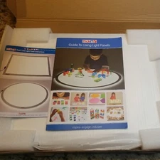 Constructive Playthings Ultra Bright LED Light Panel Interactive Flat Panel L...