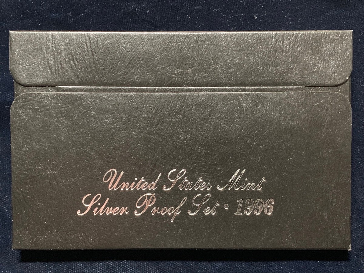 1996 US Mint Silver Proof Set 5 Piece Silver Set | eBay