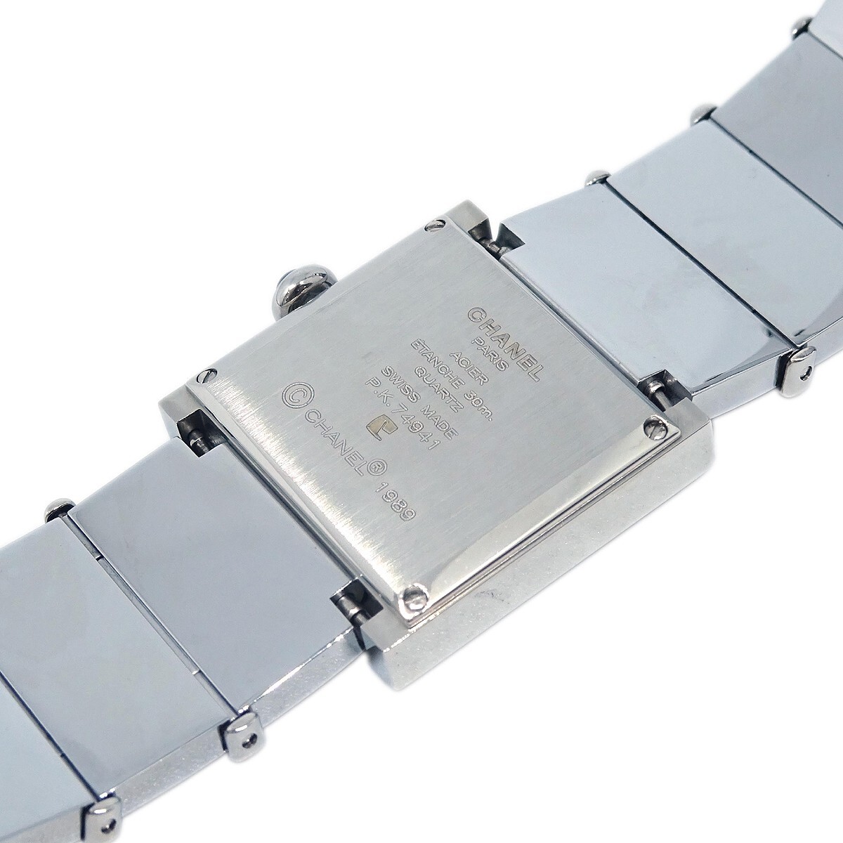 Chanel Mademoiselle Watch SS P.K.74941 192507 Chanel Mademoiselle Watch SS – AMORE Vintage Tokyo main image 2
