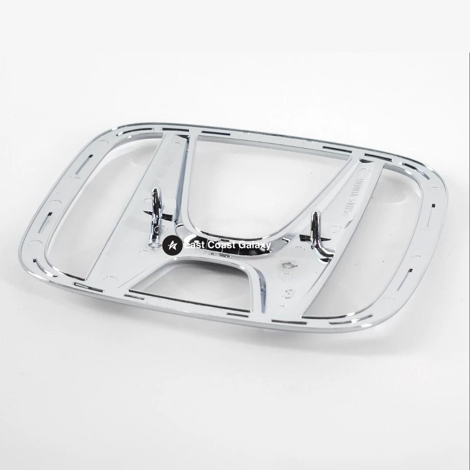 Ajuste para Honda Accord 2008-2015 EX LX parrilla delantera plateada emblema H insignia cromada Foto 2 de 3