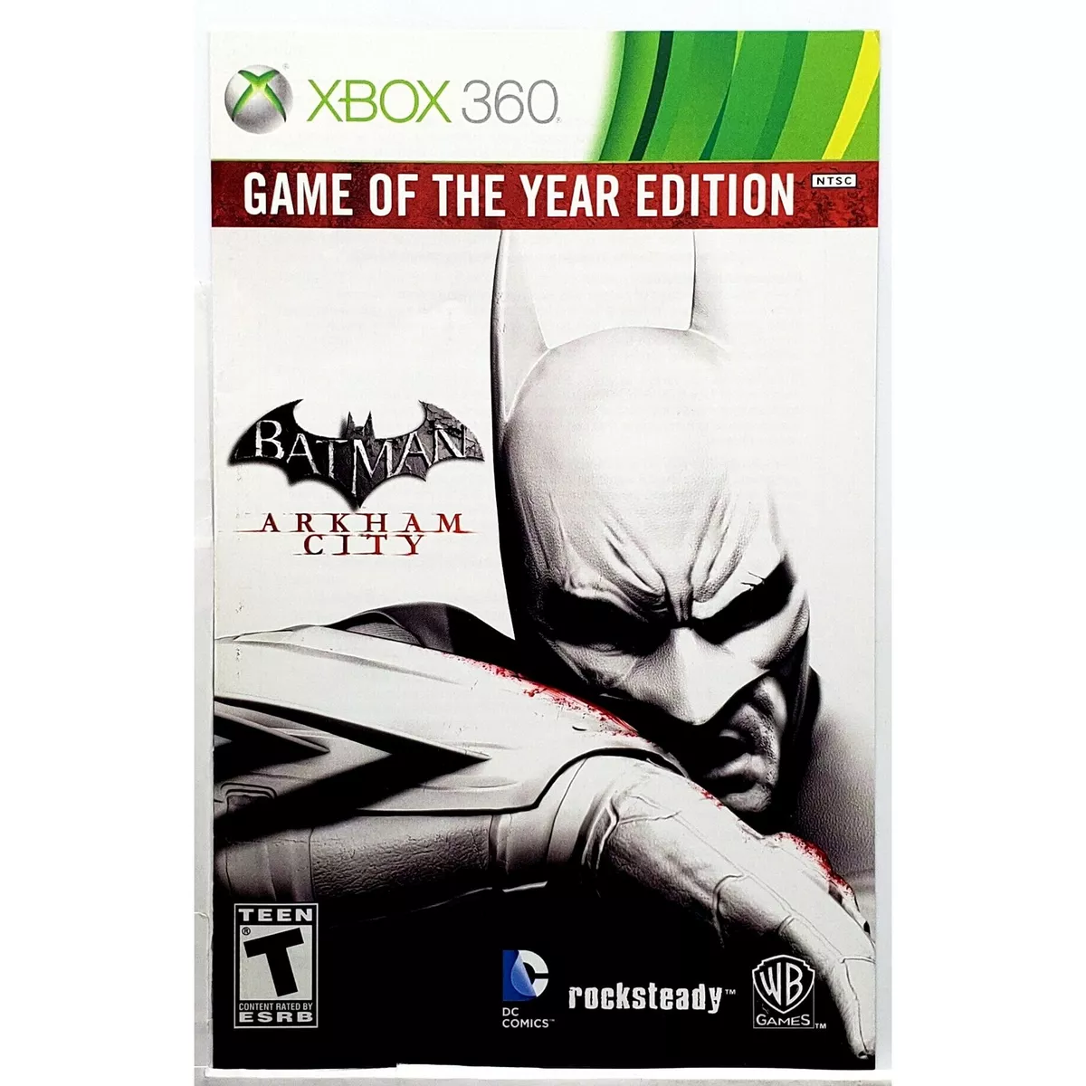 Batman: Arkham City Game of the Year Edition XBOX 360 Complete