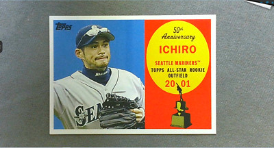 2008 Topps 50th Anniversary All Rookie Team #42 Ichiro Suzuki Mariners